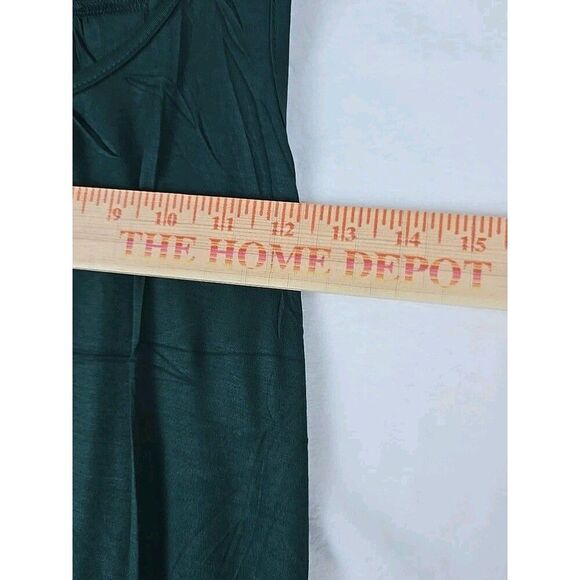 Women’s Green Tank Top, Size Small Criss Cross Back Crossback Tank Loose Fit - Picture 9 of 9